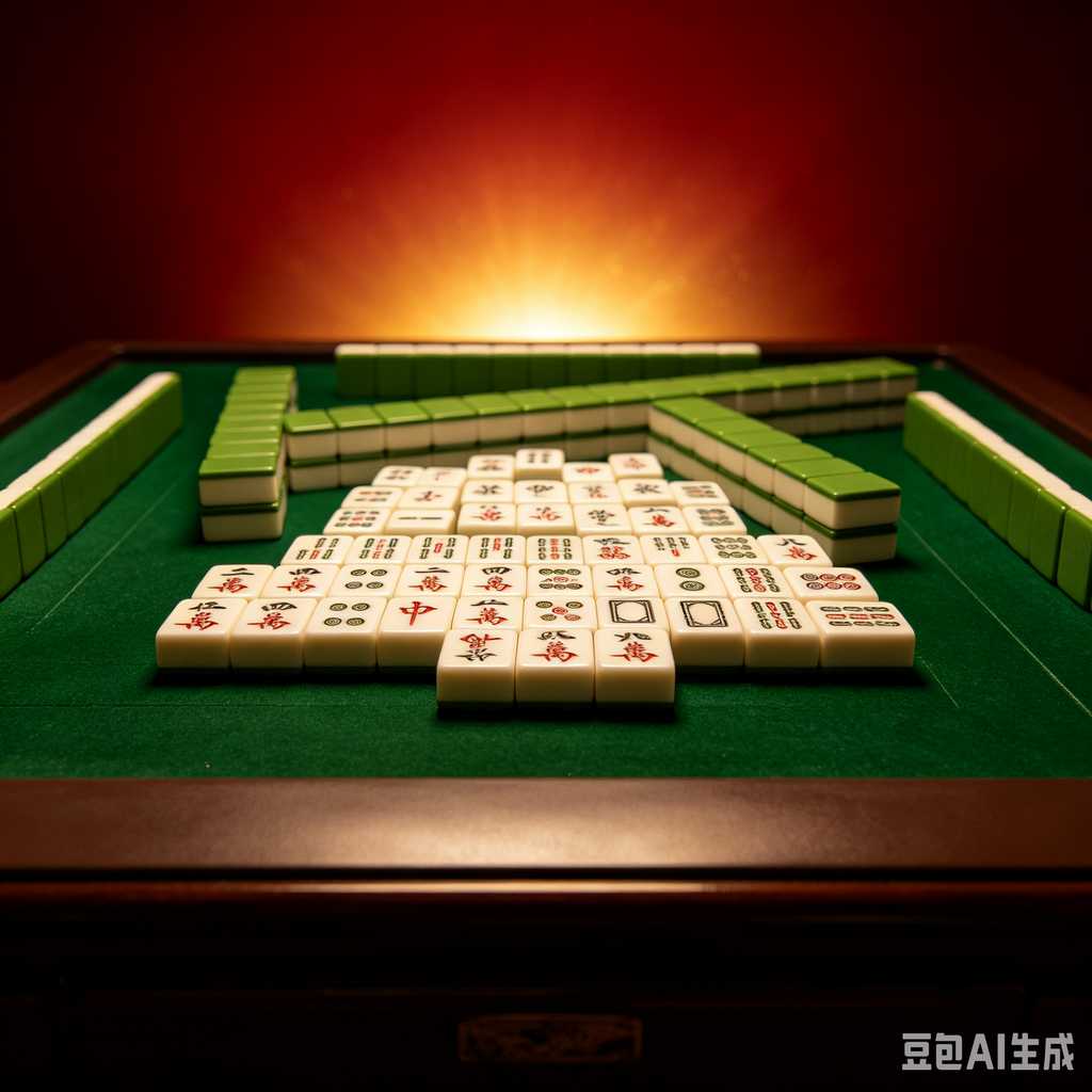 smooth print surface mahjong tiles